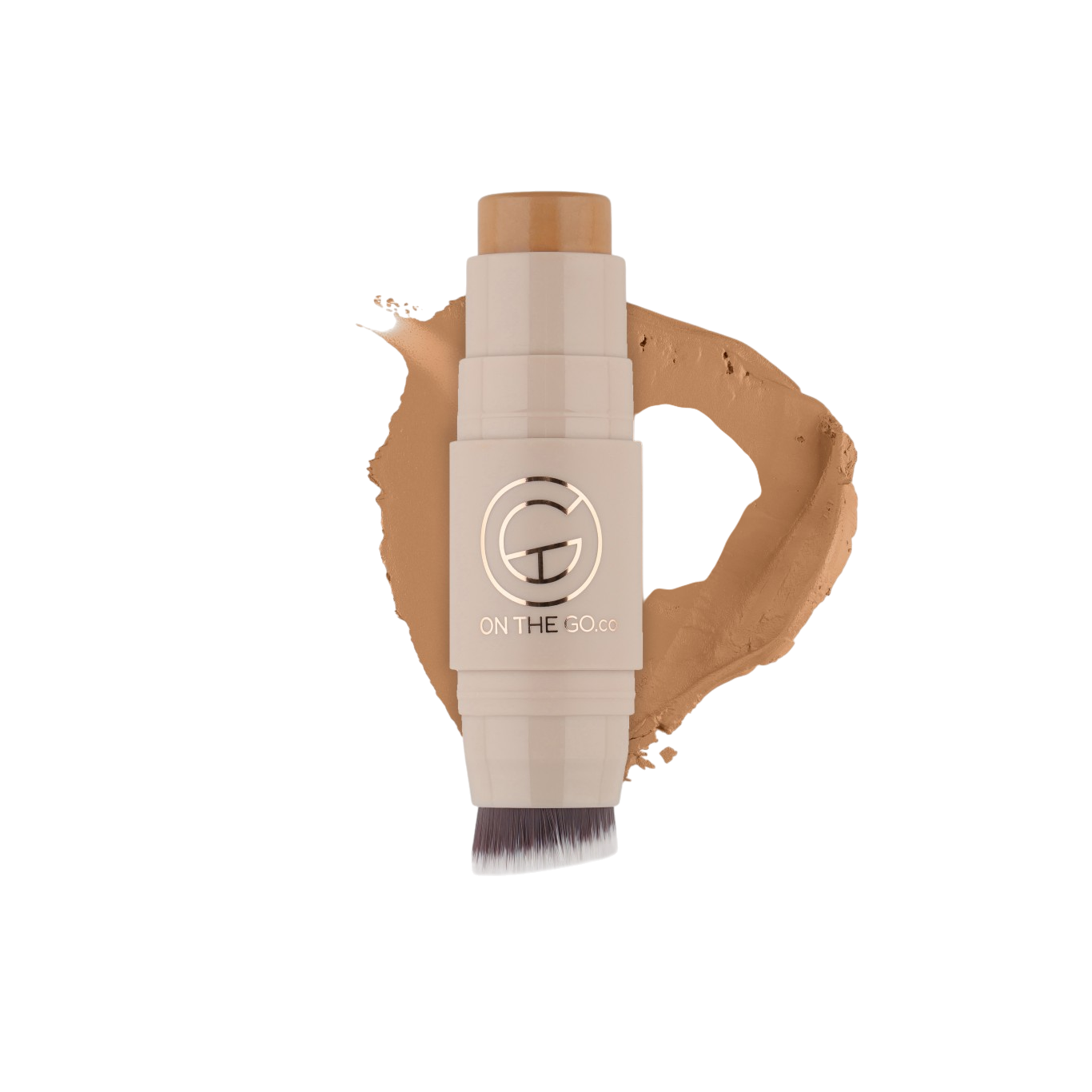 Foundation Stick n Brush - Light Medium